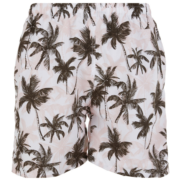 Mens Swimming Trunks Beach Shorts SwimSuit Pockets Mesh Lining, Palm Trees, NWT - Picture 1 of 6